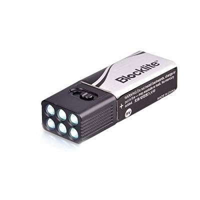 Docooler 9 Volt LED Taschenlampe Torch/Blocklite Taschenlampe Camping Licht Kompakt Ultra Hell von Docooler