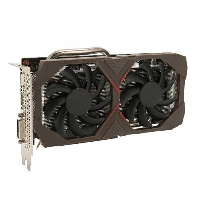 GTX 1660 Super 6 GB Grafikkarte, GDDR6 192 Bit PCIE 3.0 X 16 Computer-Gaming-GPU, Dual-Freeze-Lüfter-Grafikkarte mit HDMI/DP/DVI-Unterstützung 8K HD von Dpofirs