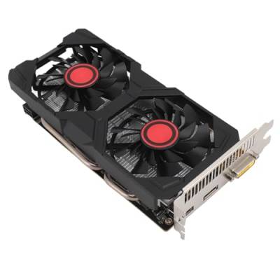 Dpofirs GTX1060-Grafikkarte, 3 GB GDDR5, 192 Bit, Leiser Dual-Lüfter, PCIe, für Desktop-Computer von Dpofirs