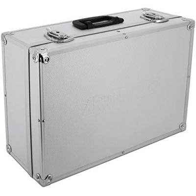 AR Carry Box® Alukoffer Werkzeugkoffer Aluminium Koffer leer (LxBxH) 450x320x175mm Farbe Alu/Silber von ECI