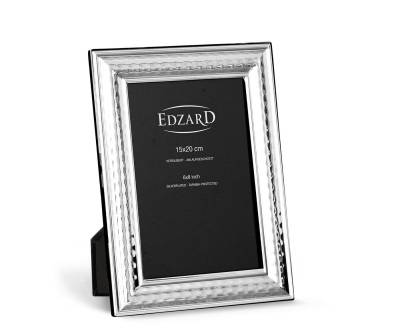 EDZARD Bilderrahmen Urbino, versilbert und anlaufgeschützt, für 15x20 cm Foto von EDZARD