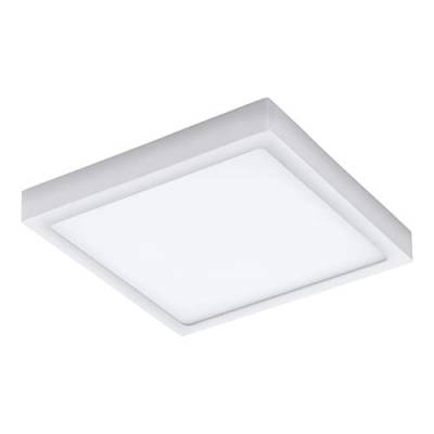 EGLO connect LED Außen-Deckenlampe Argolis-C, Smart Home Außenleuchte für Wand und Decke, Deckenleuchte aus Alu und Kunststoff, dimmbar, Weißtöne einstellbar, IP44, 30 x 30 cm, weiß von EGLO