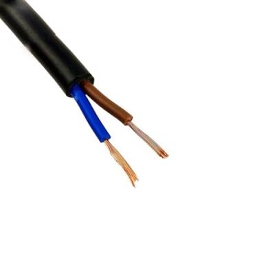 Kabel flexibel 2-adrige Lautsprecherkabel, 2-polig, Kupfer-Elektrokabel, Strommantel, Wickeldraht, 20 AWG, 6 mm, 220 V, elektrische Drähte Verlängerungsstecker (Color : 20awg - 0.5mm2, Size : 20mete von ELLANA