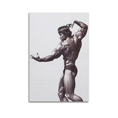 ELedvb Arnold Schwarzenegger BodybuildingLeinwand-Poster, dekoratives Gemälde, Leinwand, Wandposter und Kunstbild, modernes Familien-Schlafzimmer, Dekoration, Poster, 30 x 45 cm von ELedvb