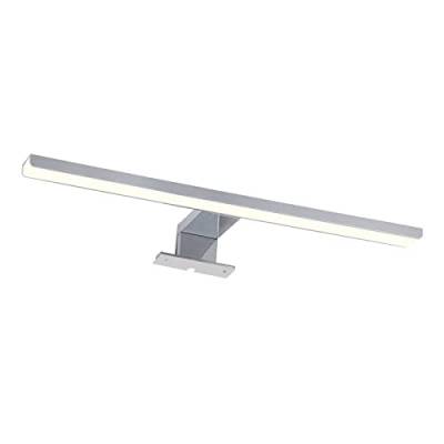 EMKE LED Spiegelleuchte Chrom LED-Wandleuchte 40cm Spiegellampen für das Bad| 3 Installations Methoden spiegelleuchte led bad Spiegelschrank Beleuchtung 4200K Schrankleuchte von EMKE