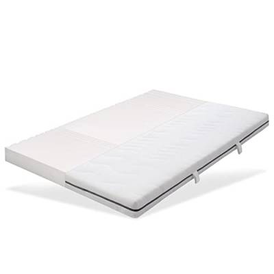 Essence Sleep Komfortschaummatratze - 100 x 200 x 14 cm, 7- Zonen Schaum Matratze, H3 für alle Schlaftypen, Rollmatratze - Atmungsaktiv Bequem und Langlebig, Öko-Tex Zertifiziert von ESSENCE SLEEP
