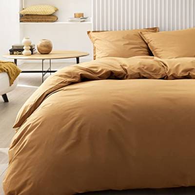 Essix Bettbezug, Baumwolle, einfarbig, 200 x 200 cm von ESSIX