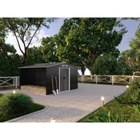 Gerätehaus Gartenhaus - 10,5 m² - Stahl - LERY von EXPERTLAND