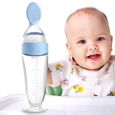 Eayoly Baby-Fütterungslöffel | Baby-Fütterungslöffel - Lebensmittelschnuller für Babys, Babynahrungsspender, Babyflasche für Milch, Nahrungsschlamm von Eayoly