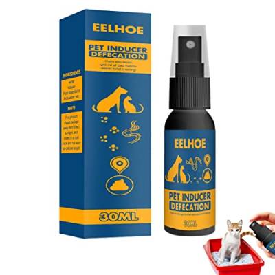 Eayoly Hundepipi-Spray-Training - 30 ml Kotspray für das Hundetraining - Welpenbedarf für das Training von Hunden, Entfernung von Flecken und Gerüchen von Eayoly
