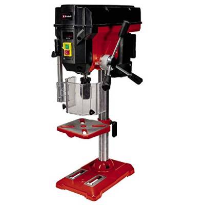 Einhell Säulenbohrmaschine TE-BD 550 E (550 Watt, stufen-/werkzeuglose Drehzahlregulierung, LCD Anzeige, Qualitäts-Schnellspannbohrfutter, Einstellbarer Tiefenanschlag) von Einhell