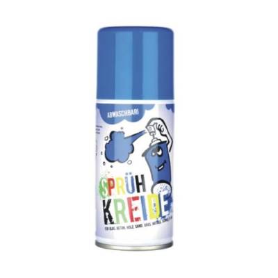 2 Stück - Elliot Sprühkreide 3300202 Kreidespay - abwaschbar! 150 ml Sprühdose blau von Elliot