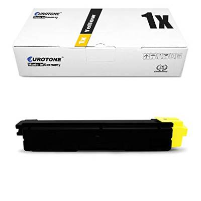 Eurotone Toner kompatibel für Kyocera TK-590 Yellow kompatibel für Kyocera FS-C 2026 MFP + FS-C 2126 MFP + FS-C FSC 5250 DN, TK590Y TK-590Y Gelb von Eurotone