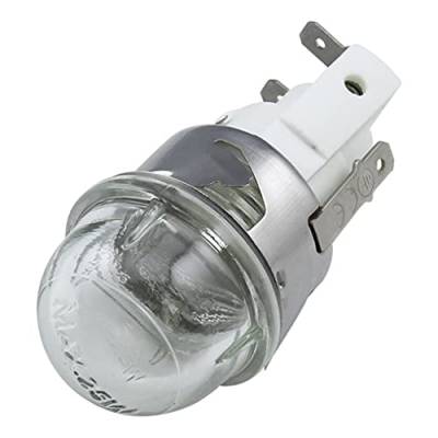Mikrowellenlampe Ofenhalter Glühbirnensockel 25 W Spannung 110 V/250 V Flach Für Kopf Gehärtetes Glas Hitzebeständig Bis 500 °C Lampenhalterständer von FUZYXIH
