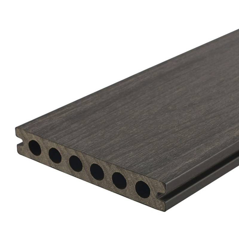 Fiberdeck WPC-Terrassendiele Premium RHK Dark grey - 500 cm von Fiberdeck