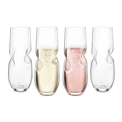 Champagnergläser ohne Stiel, 236 ml von Final Touch