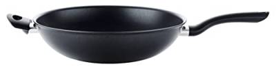 Fissler Cenit / Wok-Pfanne beschichtet (Ø 32 cm – 5,6 L) große Brat-Pfanne, antihaftend, alle Herdarten – außer Induktion von Fissler