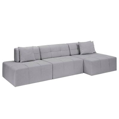 Fredriks Ecksofa Healy Granit Filz 300x75x133 cm (BxHxT) Modern von Fredriks