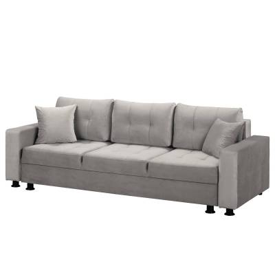 Fredriks Schlafsofa Upwell II Grau 100% Polyester 236x72x96 cm (BxHxT) mit Schlaffunktion/Bettkasten Modern von Fredriks