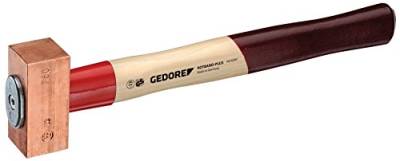 GEDORE Kupferhammer Rotband-Plus 2000 g, 1 Stück, 622 H-2000 von GEDORE