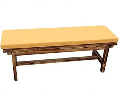Wasserdichte Gartenbank-Polster, 100 cm, 2-/3-Sitzer-Bank-Sitzkissen, 120 cm, 150 cm, für Terrassenmöbel, Schaukelstuhl für drinnen und draußen (100 x 45 x 5 cm, gelb) von GGoty