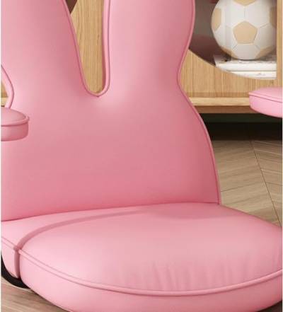 GJVBGA Tragbarer Bodenstuhl, japanischer Stil, beinloser Tatami-Stuhl mit Rückenstütze und Armlehne, für Zuhause, Erkerfenster, faule Rückenlehne, Meditationsboden (Farbe: Rosa) von GJVBGA