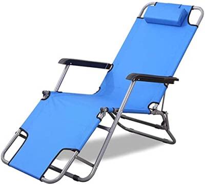 GSKXHDD Liegestuhl, klappbar, Liegestuhl, Stahl, Segeltuch, Liegestuhl, Liegestühle, für den Außenbereich, verstellbar, klappbar, Poolliege, Sonnenliege, Gartenstühle Independence von GSKXHDD