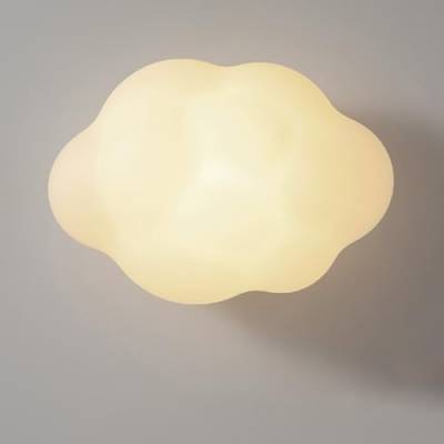 GUANSHAN Schwebende Wolken-Wandlampe, Nachtlicht, stufenlose Steuerung, Kinderzimmer-Wandlampe, Wandbeleuchtung, dekorative Wandlampe, Hintergrund-Wandlampe für Schlafzimmer, Wohnzimmer, Treppen von GUANSHAN