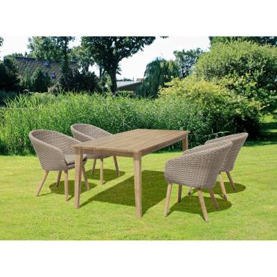 Gartenstuhl Visalia (4er-Set) von Garden Pleasure