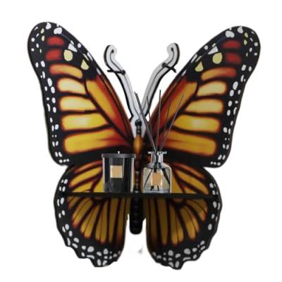 Eckregal zur Wandmontage, Eckregale - Schmetterlings-Wand-Eckregale,Schwimmende Schmetterlings-Eckregale aus Holz, Wand-Eckregal, Ausstellungsregale, wandhängende Regale, schwimmendes von Generic