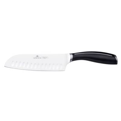 Gerlach Messer Küchenmesser Santoku Japanisches Kochmesser Scharf Aus Edelstahl Blisterverpackung 7" Loft von Gerlach