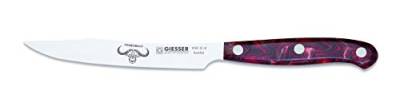 Giesser Messer Qualitätsmesser Küchenmesser Premiumcut Steak No. 1 Steakmesser 4er Set (Red Diamond) von Giesser