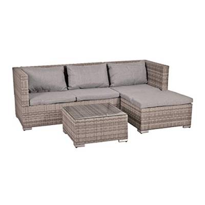 greemotion Kailua Garten-Lounge, braun-beige, grau, Extra breit von Greemotion