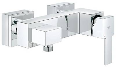 GROHE Sail Cube | Brausebatterie | chrom | 23437000, Silber von Grohe