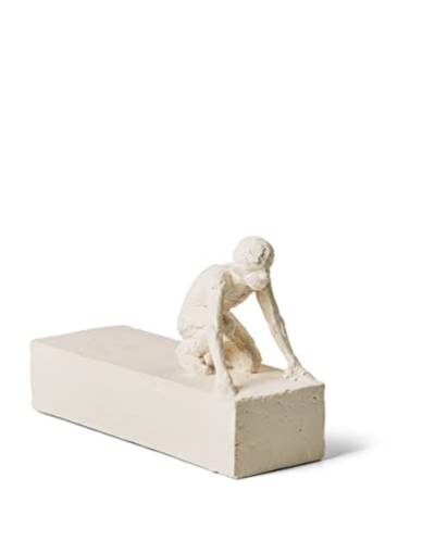 Kähler Widder H12 cm Astro Skulpturen Spiritueller Fokus aus Steinzeug, rot von HAK Kähler
