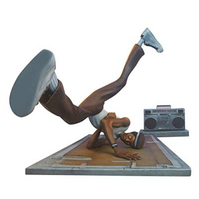 HMRigbly Hip Hop Sing - Kunstharz-Dekorationsfiguren, Rapper-Stern-Skulptur, modernes Harz-Handwerk für Schreibtisch-Dekoration, Heimdekoration, Geschenk (C, Einheitsgröße) von HMRigbly