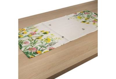 HTI-Living Tischläufer Tischläufer 40 x 90 cm Blumenwiese (Stück 1-tlg, 1 Tischläufer), Tischdecke von HTI-Living