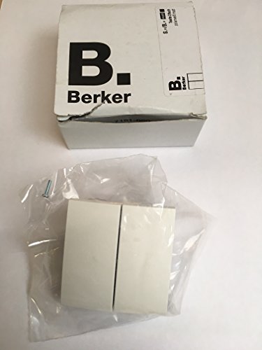 Taste 2fach S.1/B.3/B.7 polarweiß, matt BERKER 85142188 von Hager