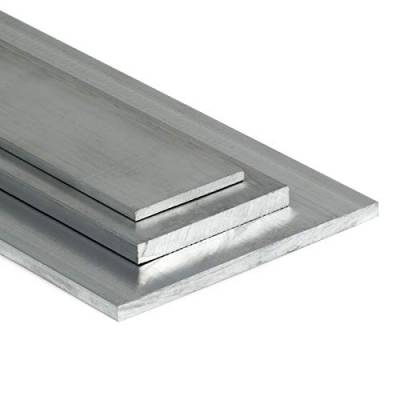 Aluminium Flachstange AlMgSi05 200x5mm - Länge 1200mm / 120cm auf Zuschnitt von Heck & Sevdic GbR