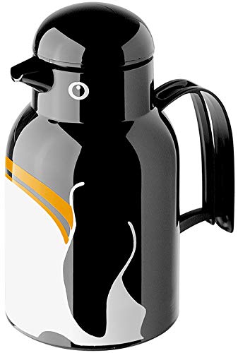 Helios Thermo-Bird Pinguin Kunststoff-Isolierkanne, schwarz, 1 Liter von Helios