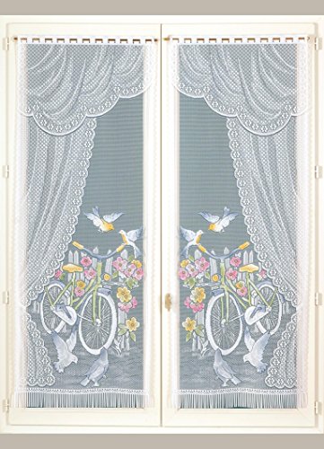 Homemaison Fenstergardinen, Clemmans Esprit Champêtre, Polyester, ID, 160 x 60 cm von Homemaison