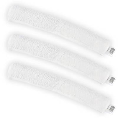 Microfaser Wischbezug 3er Set für Fensterwischer 35cm I 100% Mikrofaser I geeignet als Fensterputzer, Fliesenwischer, Duschabzieher, Badwischer, Scheibenwischer & mehr I saugstark & waschbar von Hypafol