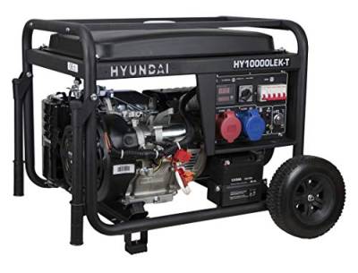 Hyundai HY-HY10000LEKT Benzin Generator (Full Power) von Hyundai