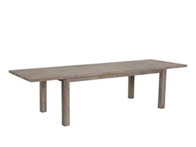Ibbe Design Ansteckplatte Tischplatte für Alaska Ausziehbar Esstisch Natur Massiv Braun Lackiert Akazie Holz Esszimmer Tisch, L50x B100x H2,5 cm von Ibbe Design