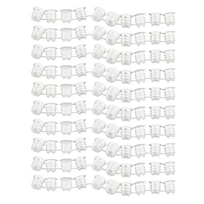 Ikea VARIERA Abdeckkappen in weiß; 100 Stück; Zum Verbergen von Borlöchern von Ikea