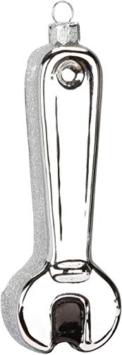 Weihnachtskugeln Figuren Glas Werkzeuge - Schraubenschlüssel 13cm von Inge-glas