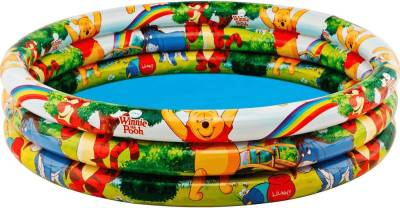 Intex Schwimmbecken Kinderbad Winnie Pooh 3-Ring-Pool Planschbecken Pool 147x33 cm Bedespa (Packung) von Intex