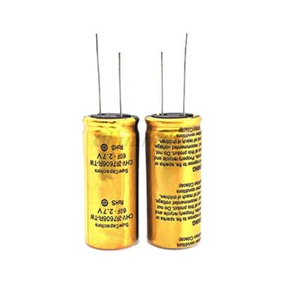 2 STÜCKE 2,7 V Superkondensator R Typ 1 F 1,5 F 2 F 3,3 F 4 F 5 F 8 F 10 F 15 F 25 F 30 F 50 F 60 F 100 F Fahren Recorder Kondensator Electrolytic capacitor (Size : 2.7V60F 18X40) von JSLNDOHA