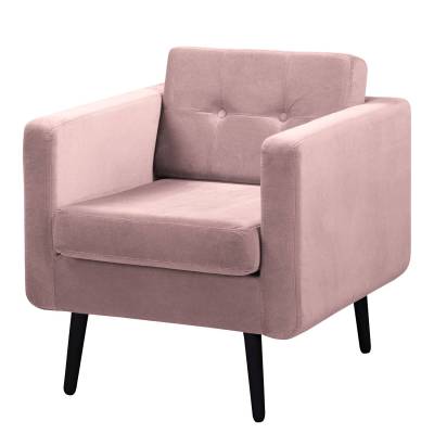 Jack & Alice Sessel Croom I Mauve Samt 77x86x84 cm (BxHxT) von Jack & Alice