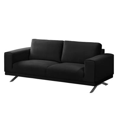 Jack & Alice Sofa Lorcy 2-Sitzer Anthrazit Samt 196x81x89 cm von Jack & Alice